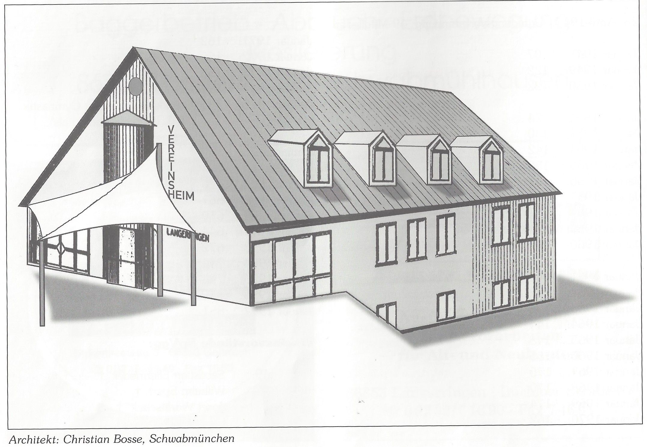 Vereinsheim Plan